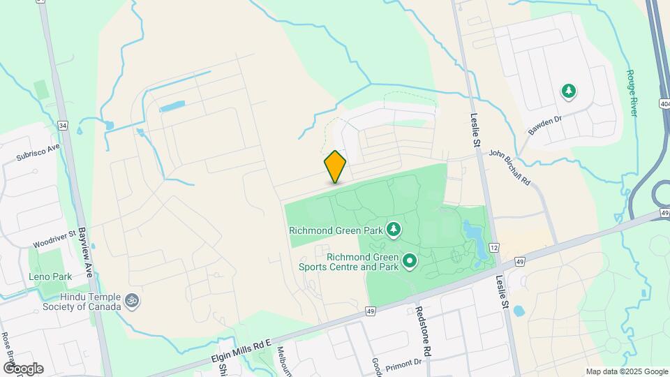 101 McAlister Ave Map and Location Details