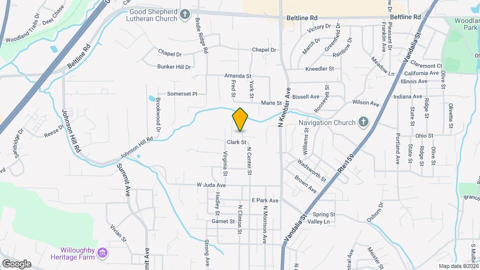 1207 Woodbridge St Map and Location Details