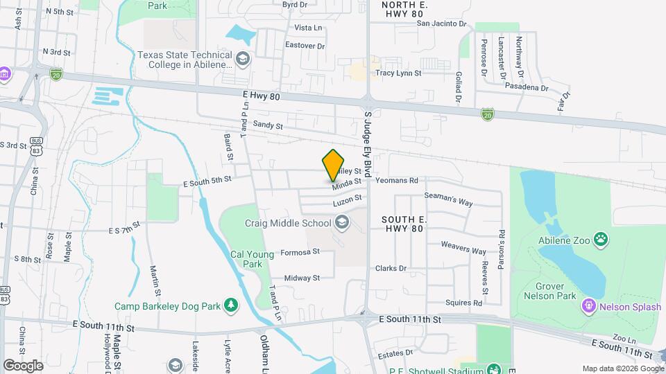 970 Minda St Map and Location Details