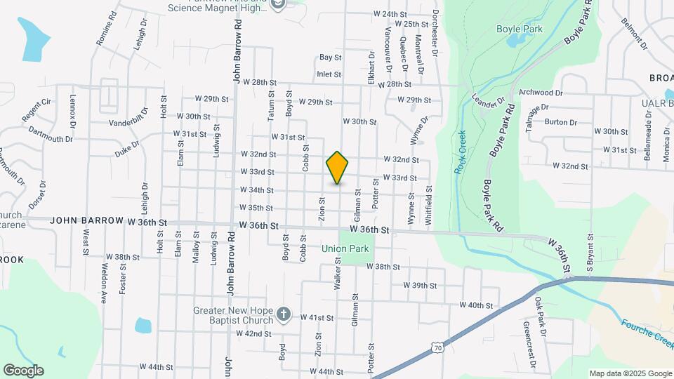 8200 W 34th St Map and Location Details