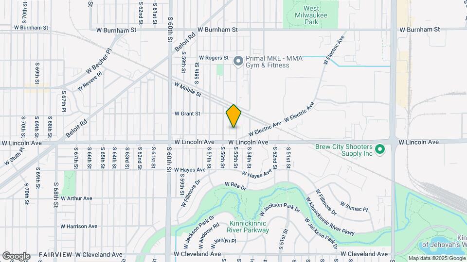 2253 S 55th St Map and Location Details