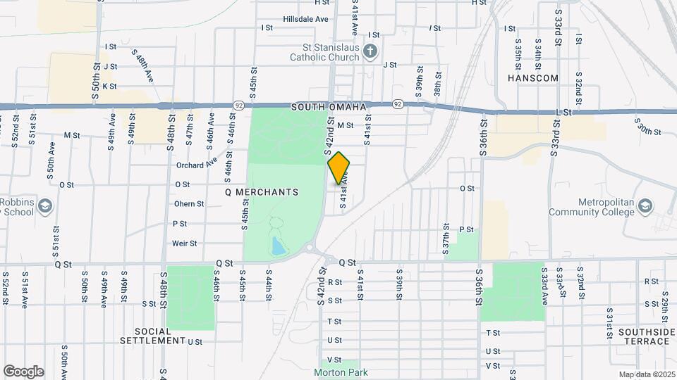 4988 S 41st Ave Map and Location Details