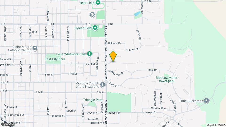 1645 E 3rd St Mapa y Detalles de la Ubicación