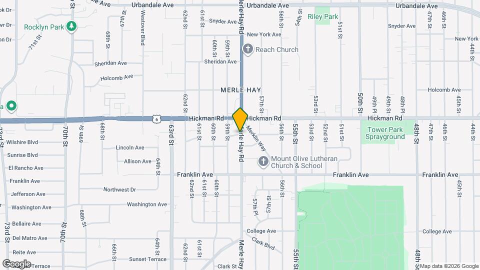 Chateau Apartments Map and Location Details