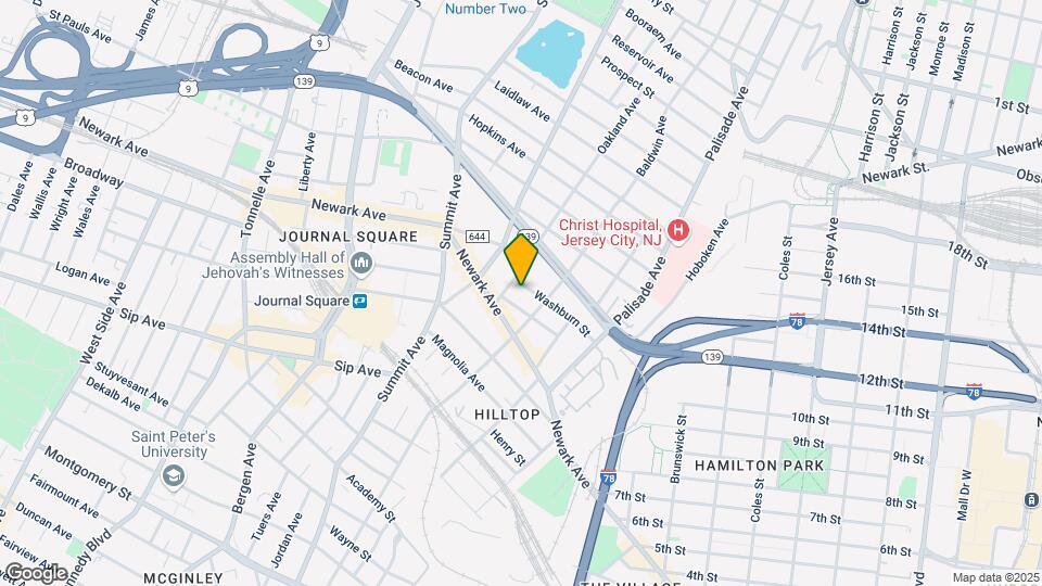 65 Washburn St Map and Location Details