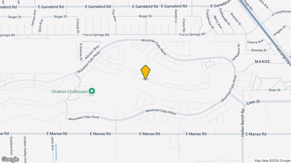 5245 E La Campana Dr Map and Location Details