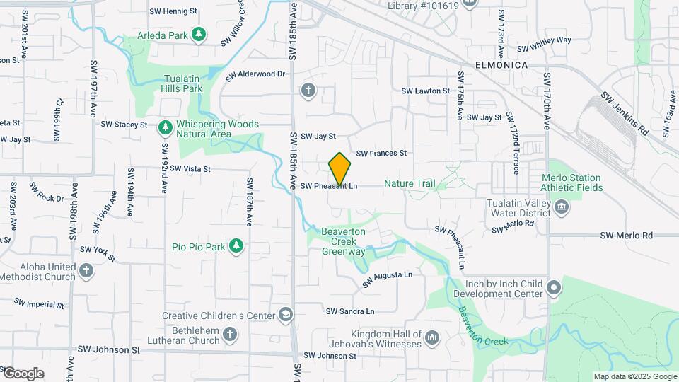 18220 SW Pheasant Ln Map and Location Details