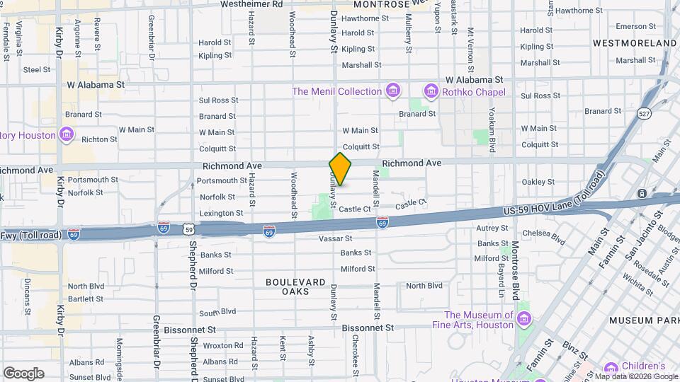 1652 Norfolk St Map and Location Details