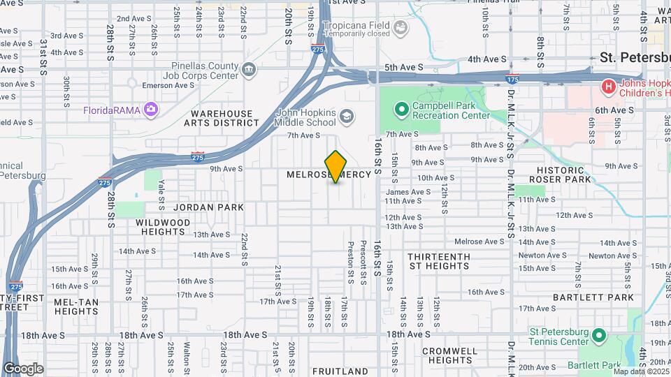 1015 Queen St S Map and Location Details