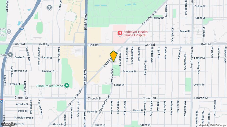 9445 Kenton Ave, Unit 401 Map and Location Details