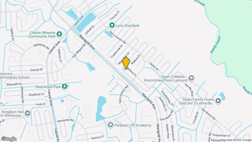 917 Delano Ct Map and Location Details