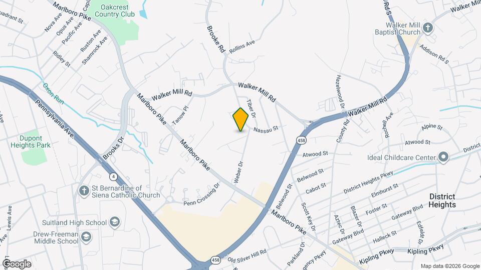 5806 Burgess Rd, Unit Basement Unit Map and Location Details