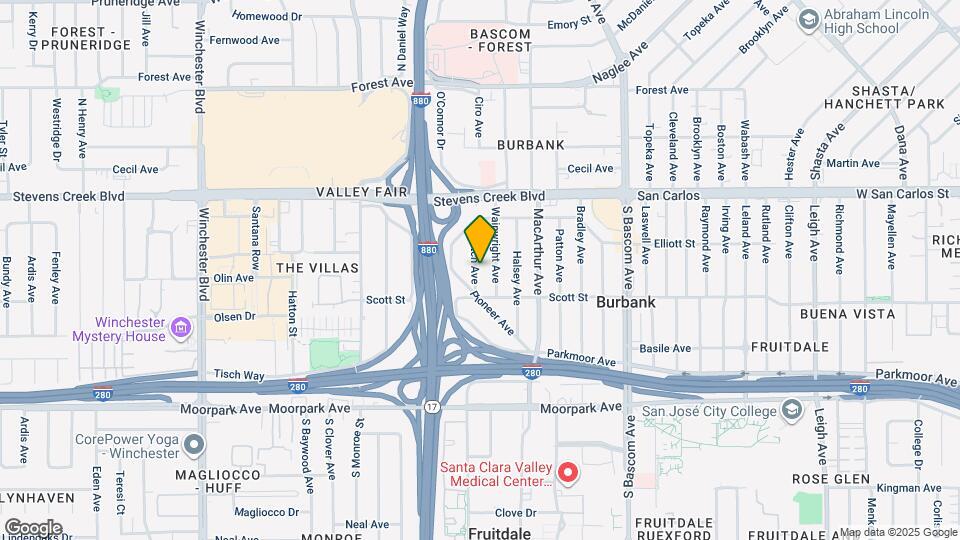 450 Patch Ave Map and Location Details
