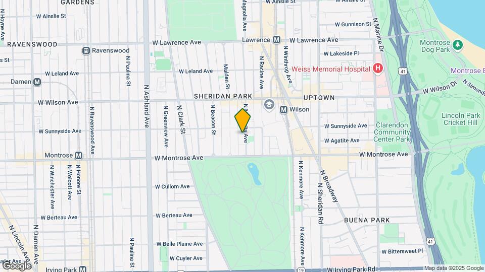 4442 N Magnolia Ave Mapa y Detalles de la Ubicación