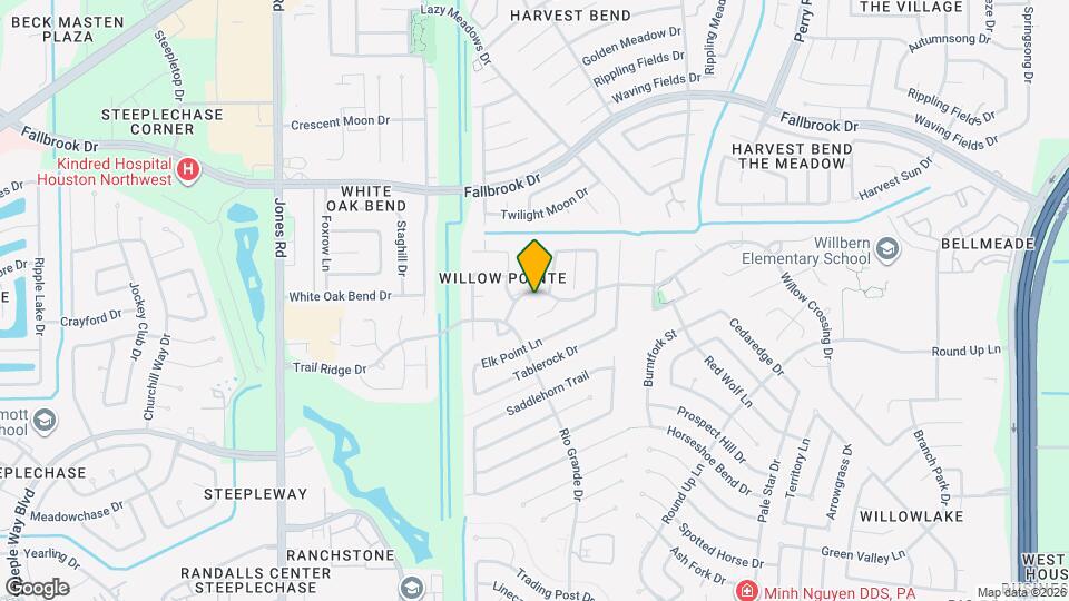 10319 Pony Express Rd Map and Location Details