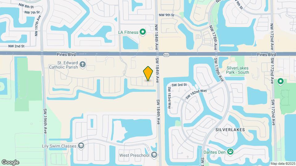 184 SW 184th Way Map and Location Details