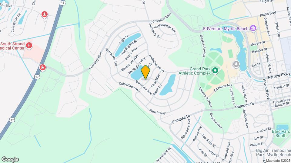 1189 Parish Way Map and Location Details