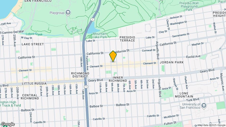 740-742-742 Clement St Map and Location Details