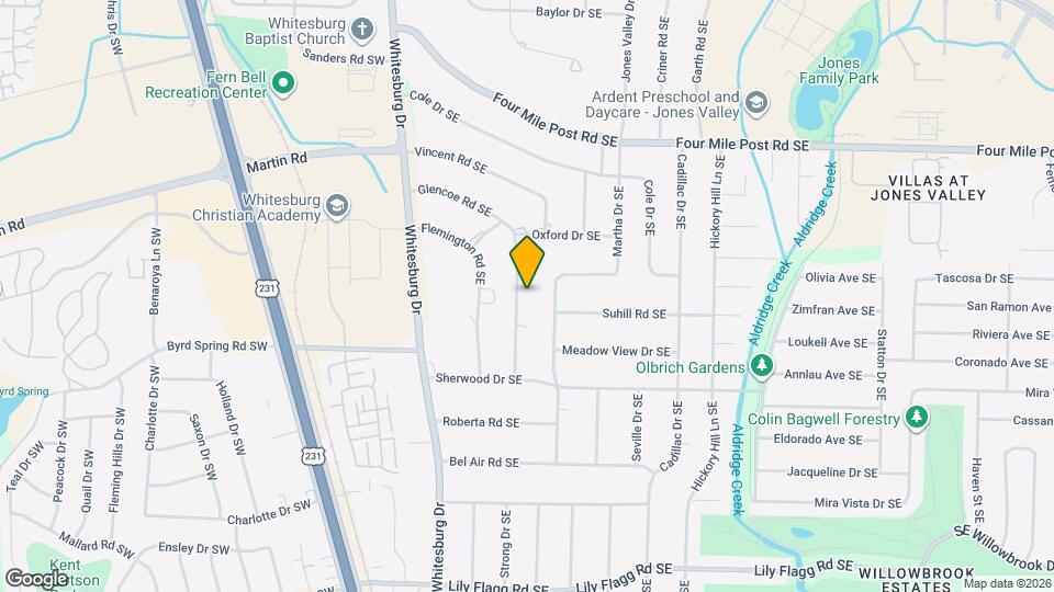507 Glencoe Rd SE Map and Location Details