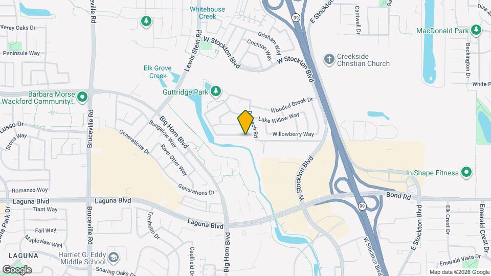 8113 Laguna Brook Way, Unit B master -private Map and Location Details