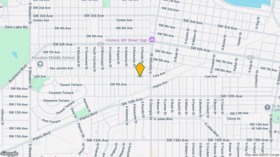 826 S Florida St Map and Location Details