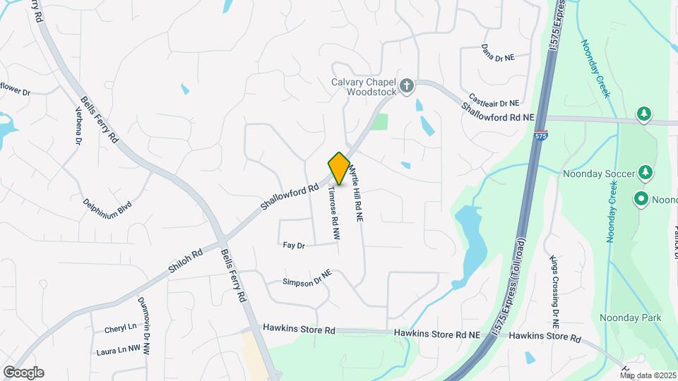 4620 Timrose Rd NW Map and Location Details