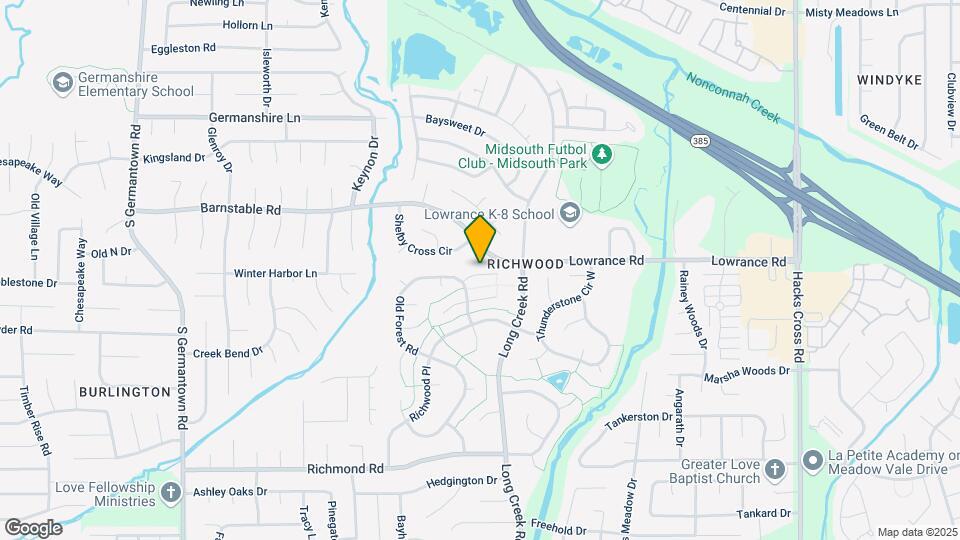 7616 Ironwood Cove Map and Location Details