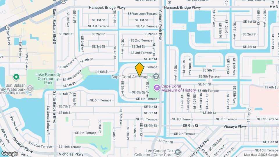 510 SE 6th Pl Map and Location Details