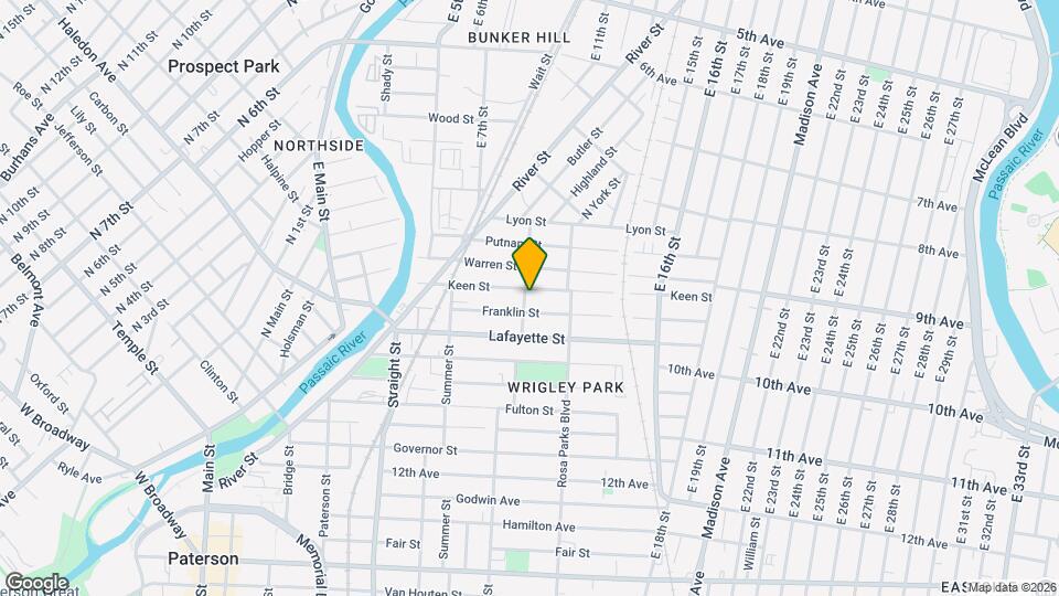 63 Mercer St Map and Location Details