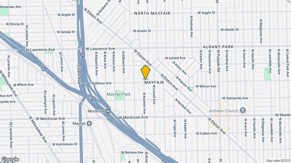 4352 W Wilson Ave Map and Location Details