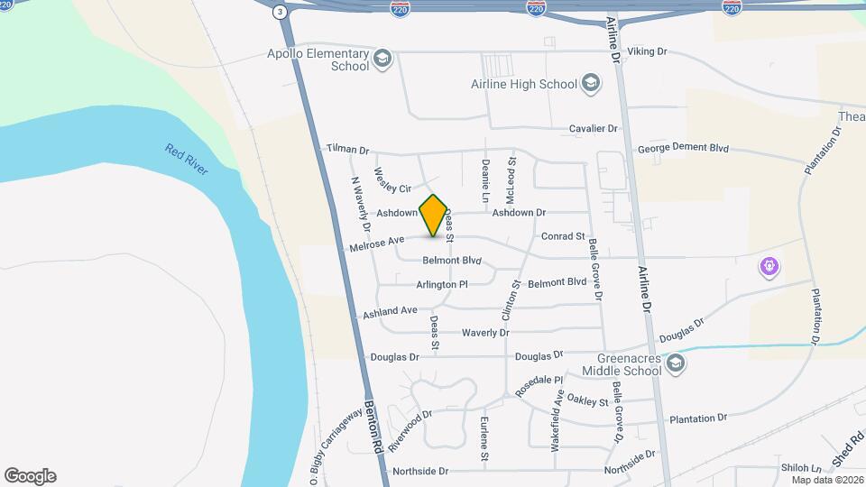 2320 Melrose Ave Map and Location Details