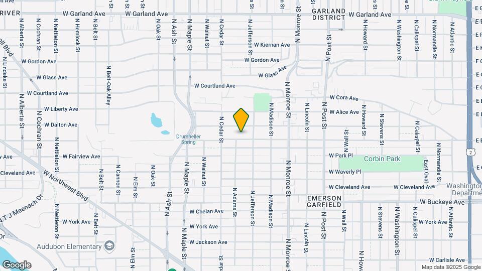 1218 W Euclid Ave, Unit 1218 W Euclid Map and Location Details
