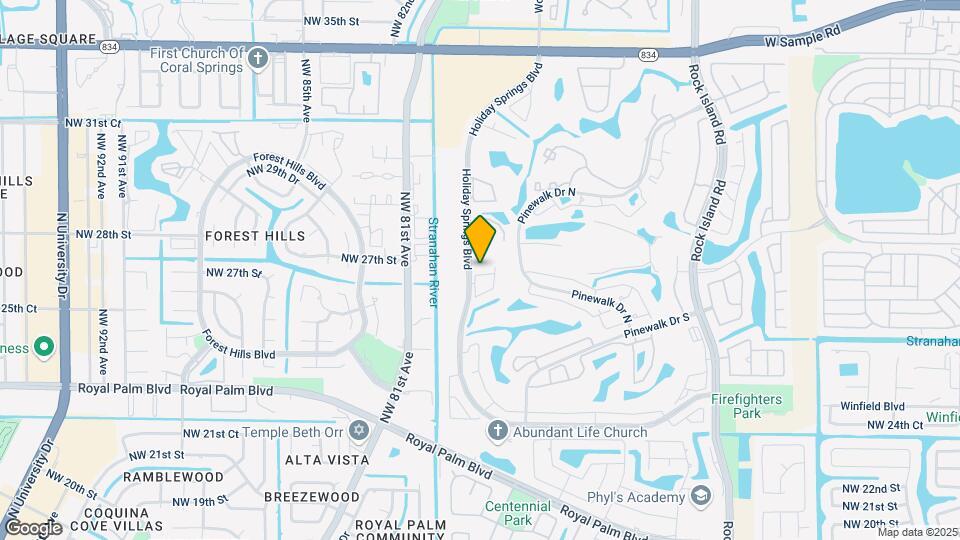 3081 Holiday Springs Blvd Map and Location Details