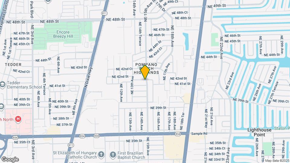 1430 NE 41st Dr Map and Location Details