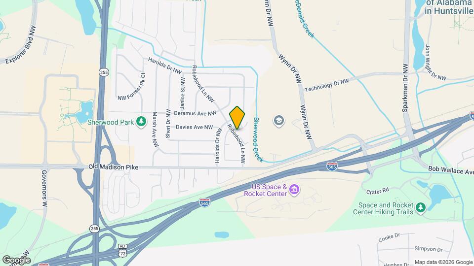 6209 Friar Tuck Dr NW Mapa y Detalles de la Ubicación