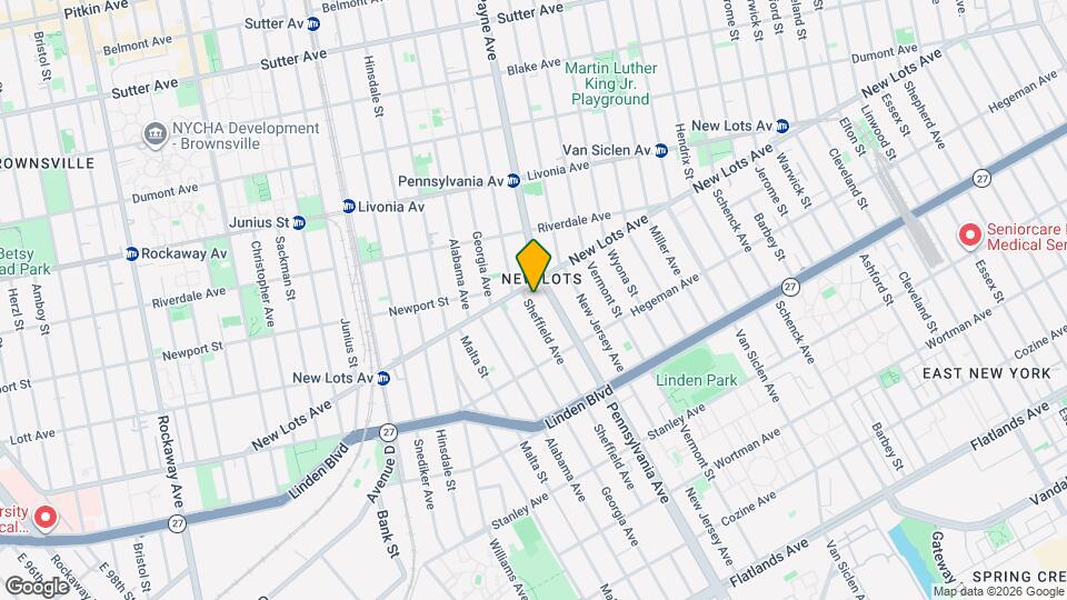 643 Sheffield Ave Map and Location Details