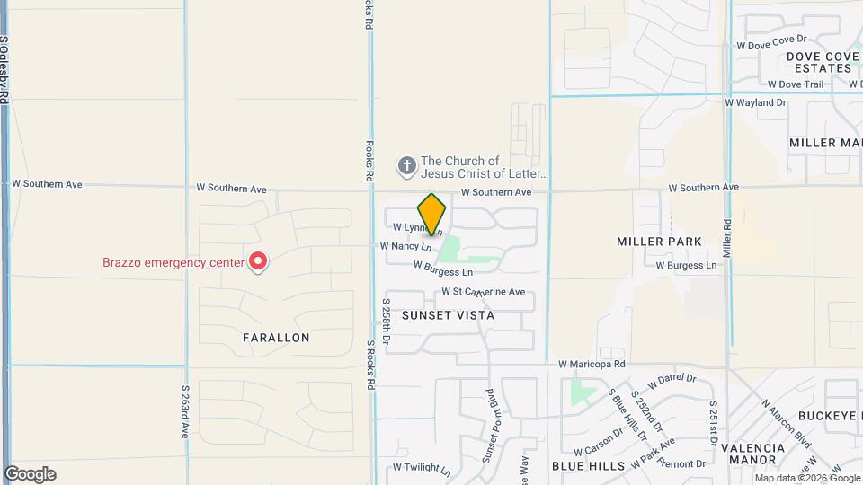 25758 W Nancy Ln Map and Location Details