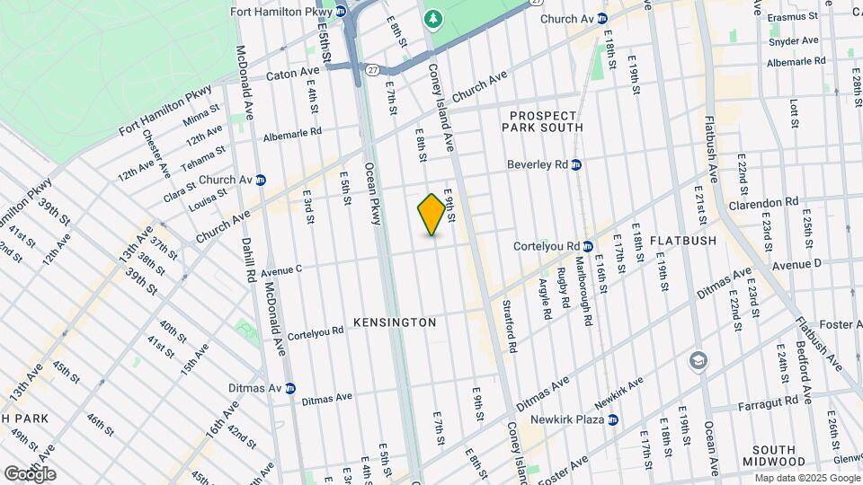 352-360 E 8th St Mapa y Detalles de la Ubicación