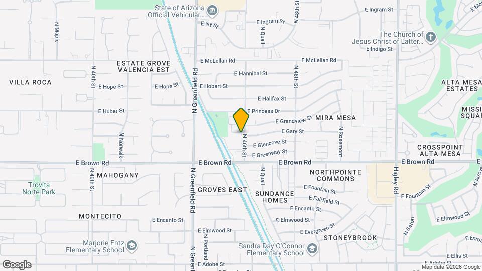 4559 E Gary St Mapa y Detalles de la Ubicación