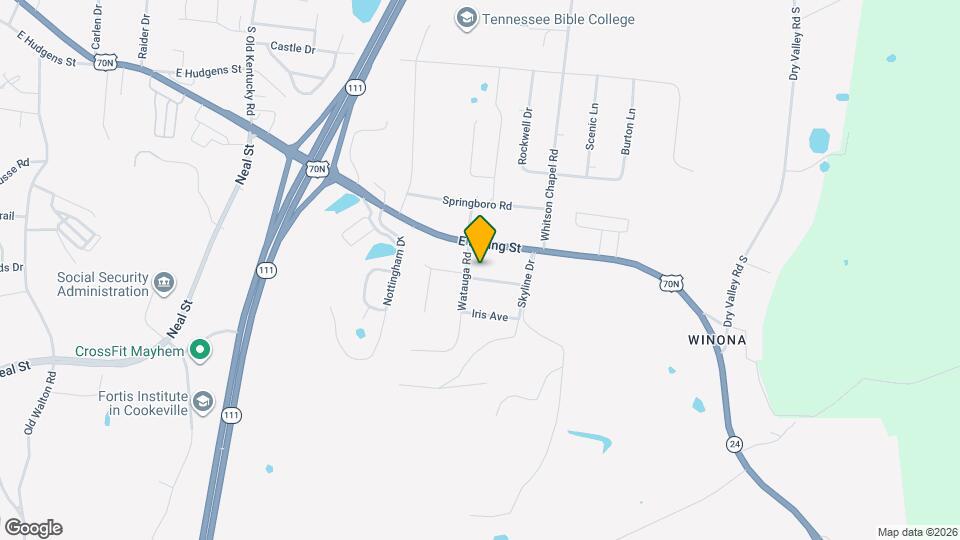 1616 Linda Ave Map and Location Details