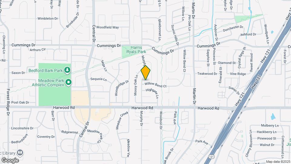 2605 Willow Bend Ct Map and Location Details