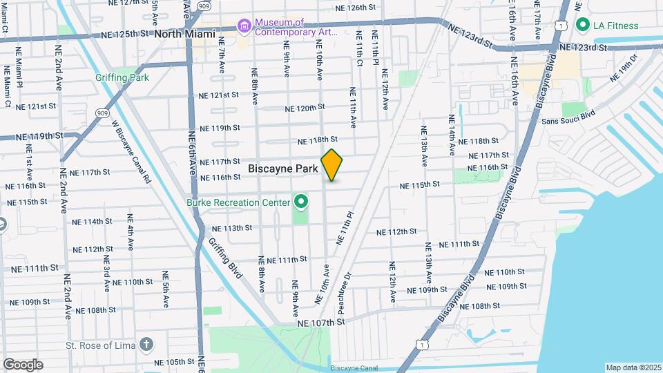 1003 NE 115th St Map and Location Details