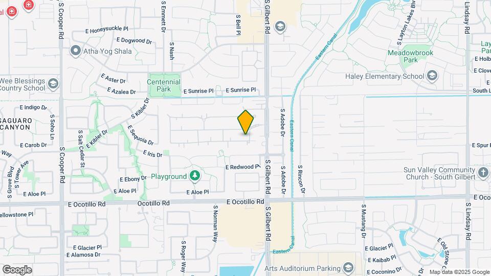 2836 E Carob Dr Map and Location Details