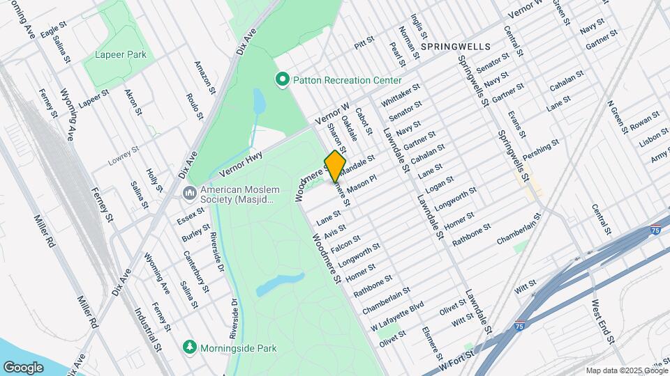1825 Elsmere St Map and Location Details
