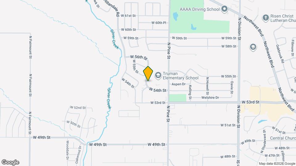 5415 N Linwood Ave Map and Location Details