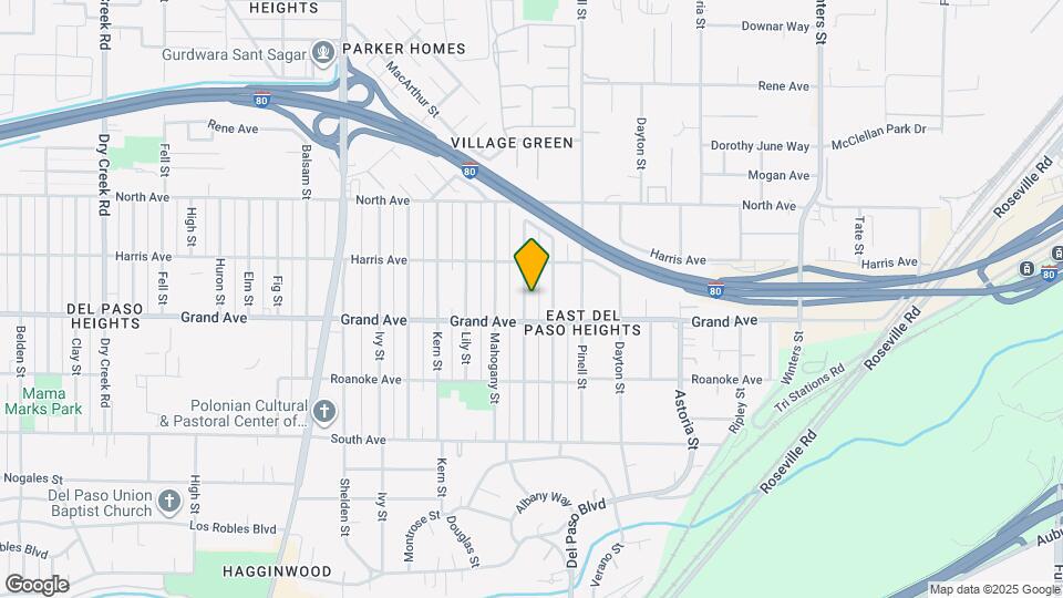 3816 Natoma Way Map and Location Details