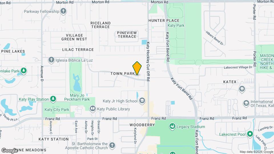 5302 Town Park Blvd Map and Location Details