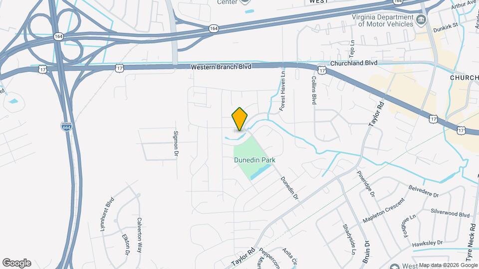 3403 Port Chambers Ct Map and Location Details