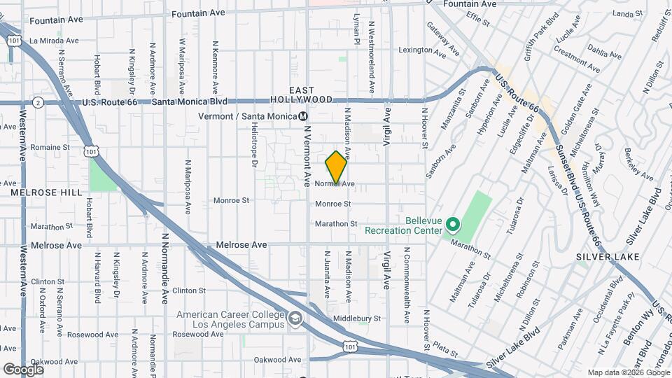 4314 Normal Ave Map and Location Details