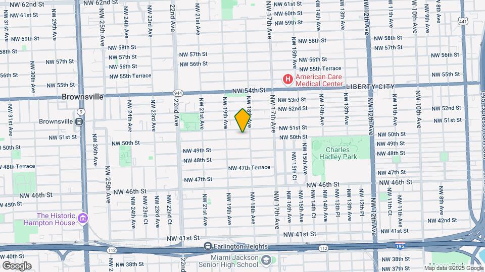 1829 NW 50th St Map and Location Details
